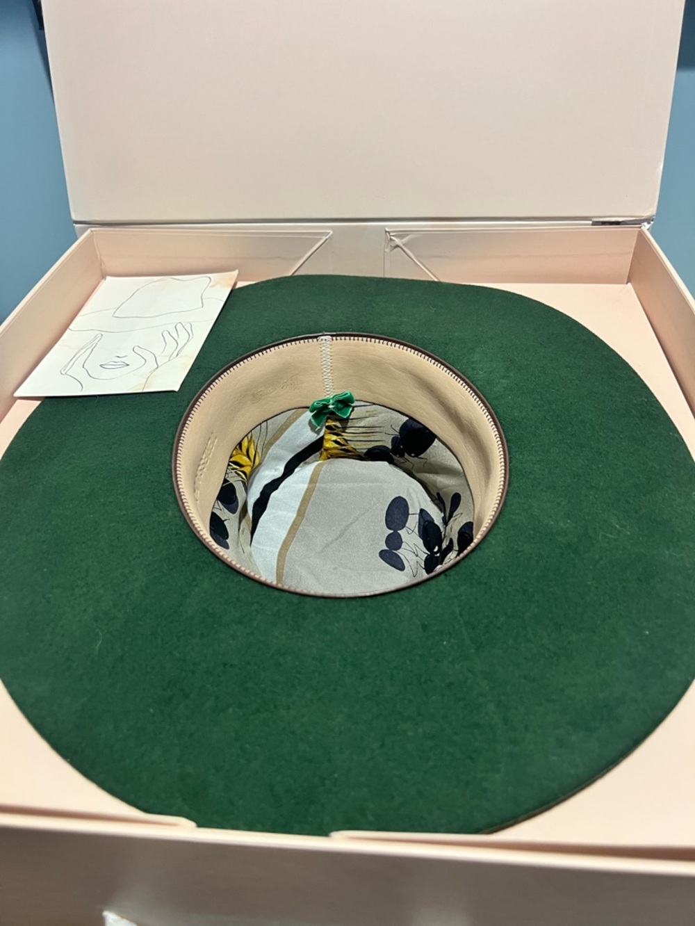 Teressa Foglia - Forest Green - 7 1/8 - Picture 10 of 15